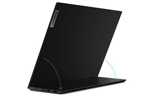 Lenovo、USB Type-C 1本で動作する14型モバイル液晶ディスプレイ - PC