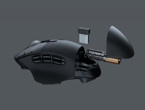 ロジクール、サイドボタン6個の無線ゲーミングマウス「G604」を国内