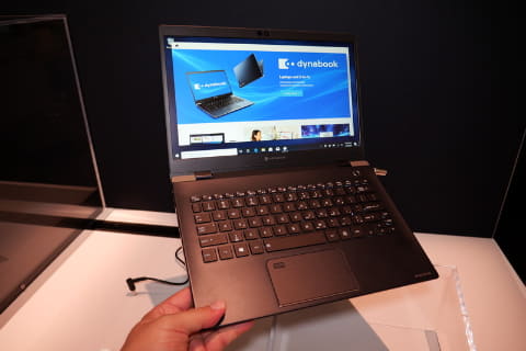 イベントレポート】Dynabook、世界最軽量の第10世代Core搭載13.3型