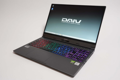 Hothotレビュー】税別18万円切りクリエイターノート、マウス「DAIV 5N