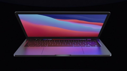 Apple、M1搭載でCPU性能2.8倍、20時間バッテリ駆動の「13インチMacBook