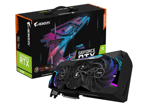 GIGABYTE、ステータス表示液晶搭載のGeForce RTX 3080ビデオカード