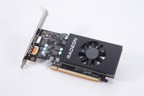 やじうまミニレビュー】Radeon RX 6400は補助電源不要で性能が優秀な