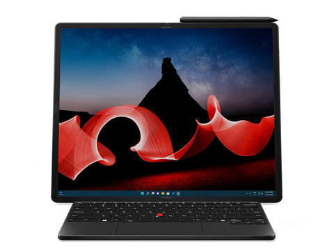 折りたためる「ThinkPad X1 Fold」が16.2型に大型化 - PC Watch