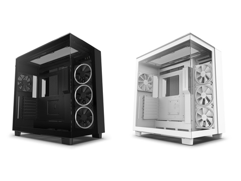 NZXT、前面と左側面のガラスパネルがシームレスなPCケース - PC Watch