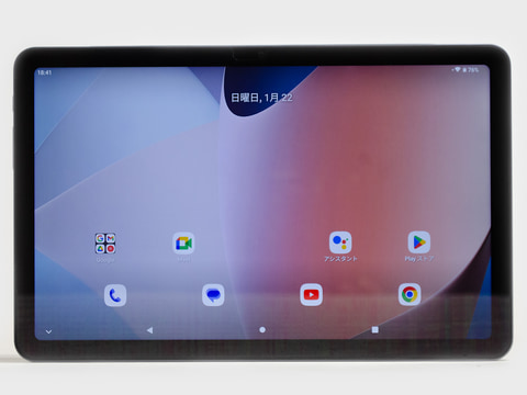 西川和久の不定期コラム】LTE/通話もできる10.4型Android 12搭載