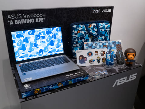 ASUS、BAPEとコラボした第13世代Core H/120Hz有機EL搭載ノートPC - PC