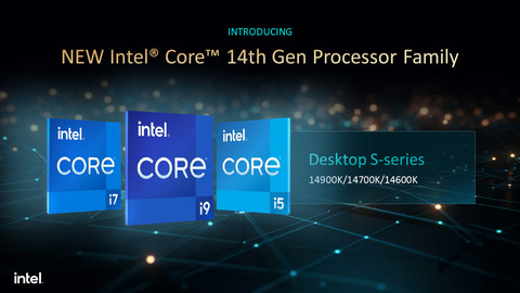 第14世代Core登場。Core i9-14900Kは“スペシャル”でなくても6GHz - PC