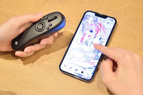 iPhone/iPadに対応したクリスタ向け片手デバイス「TABMATE 2」登場