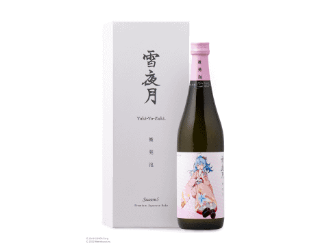 やじうま配信者Watch】雪花ラミィさん×明利酒類の新作日本酒「微発泡