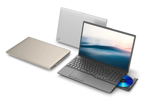 富士通、約634gの14型世界最軽量モバイルノートや、Ryzen 7搭載16型