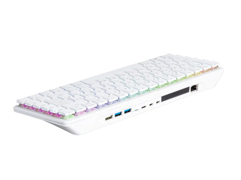 RGB LEDでメカニカルなキーボードがついた「Raspberry Pi 500+」登場