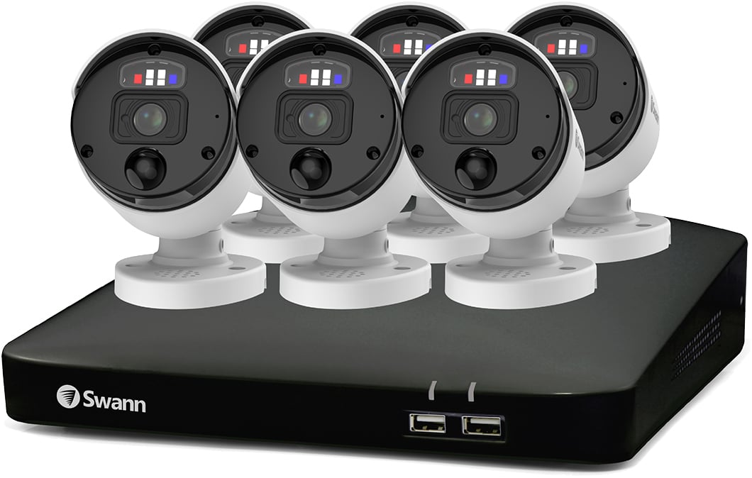 Swann SWNVK-889906 8 Channel Ultra HD 4K - 6 Enforcer CCTV Kit