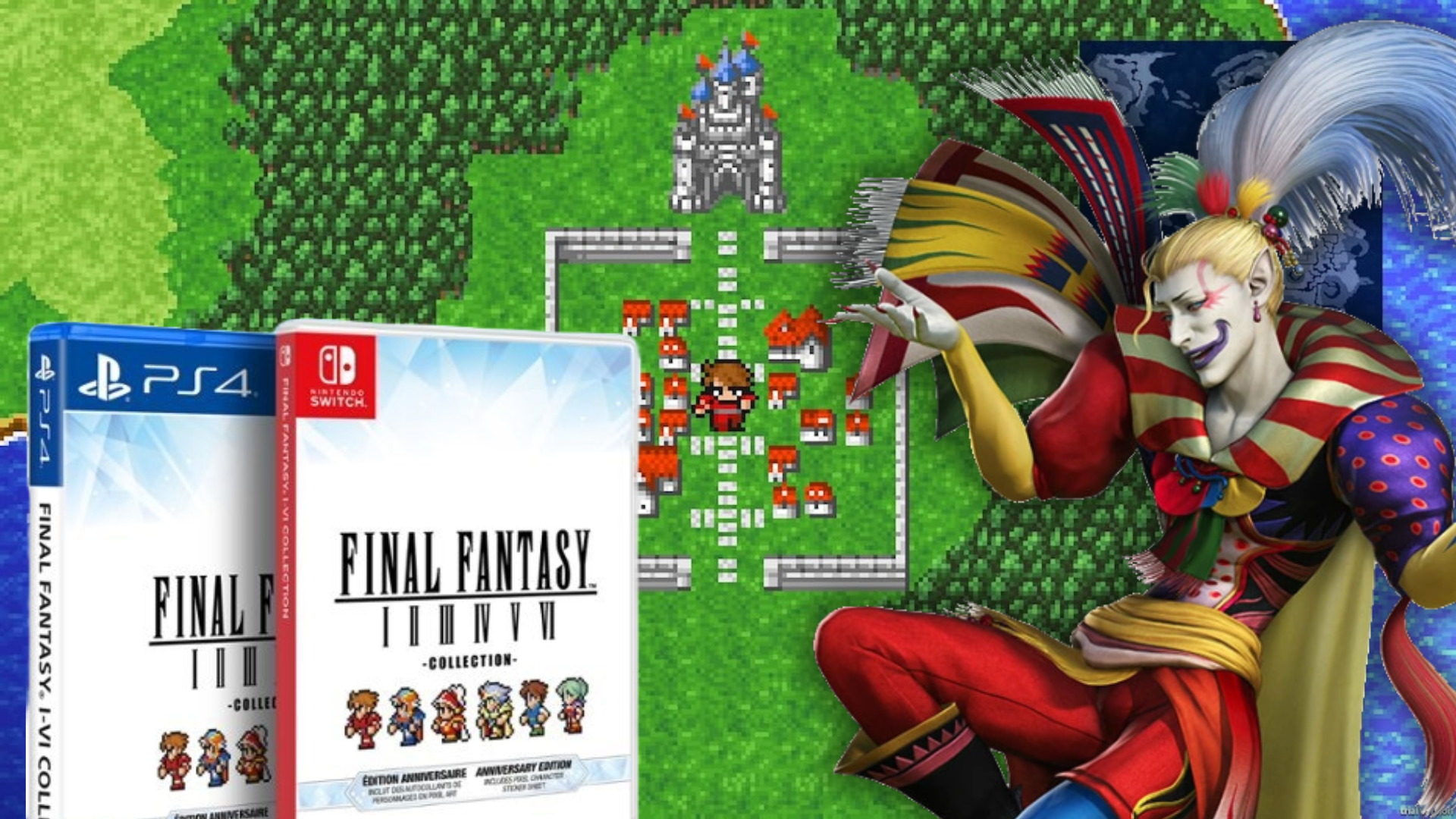 Final Fantasy I-VI Collection Anniversary Edition Preorders Are