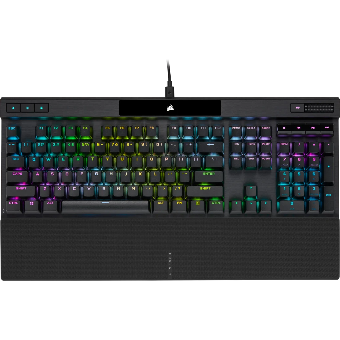 K70 PRO RGB Optical-Mechanical Gaming Keyboard with PBT DOUBLE