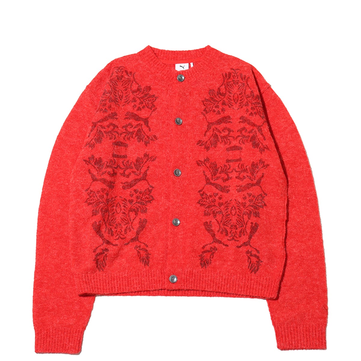 PUMA PUMA X ARIES KNITTED CARDIGAN FOR ALL TIME RED （プーマ