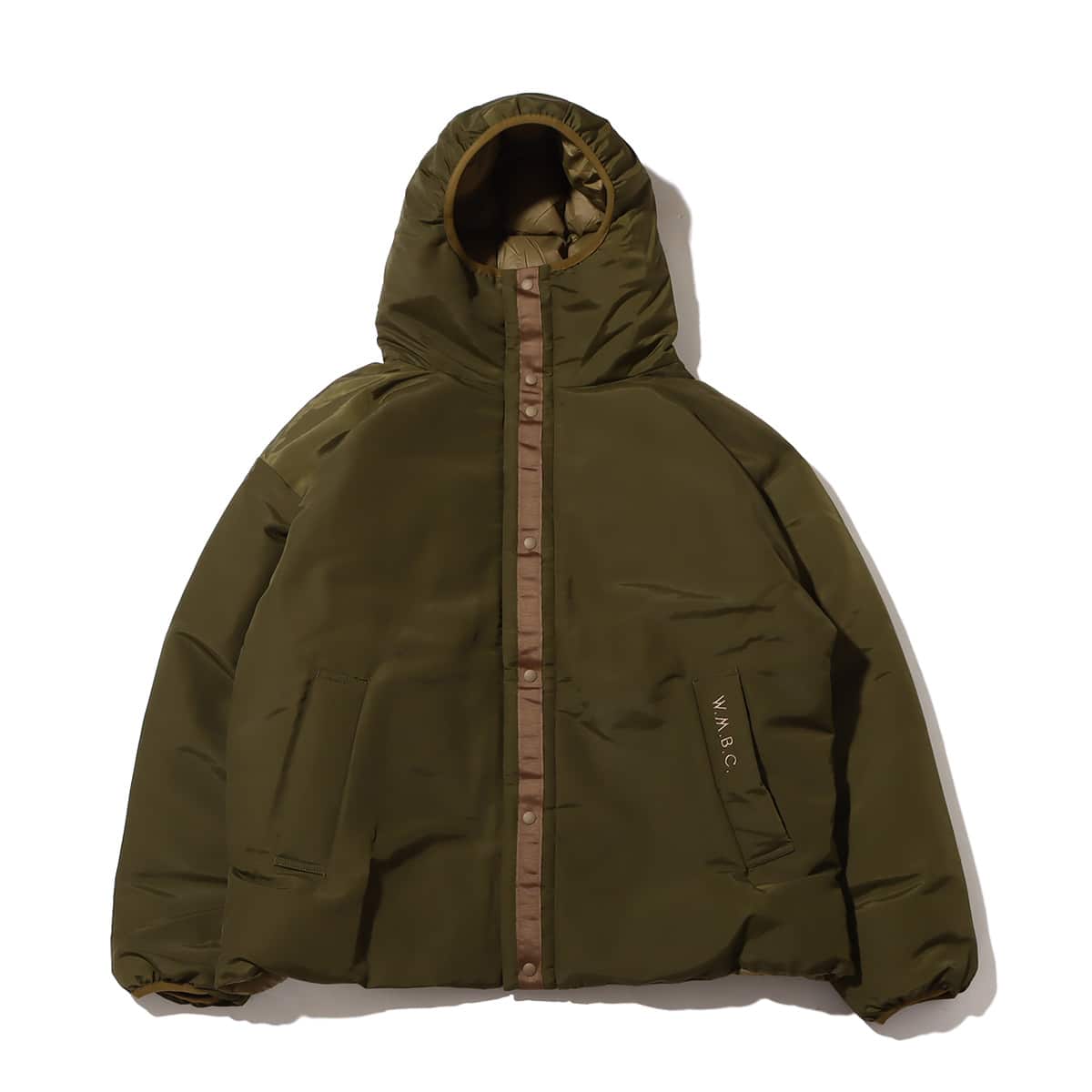 WHITE MOUNTAINEERING WMBC × TAION REVERSIBLE DOWN PARKA KHAKI 22FA
