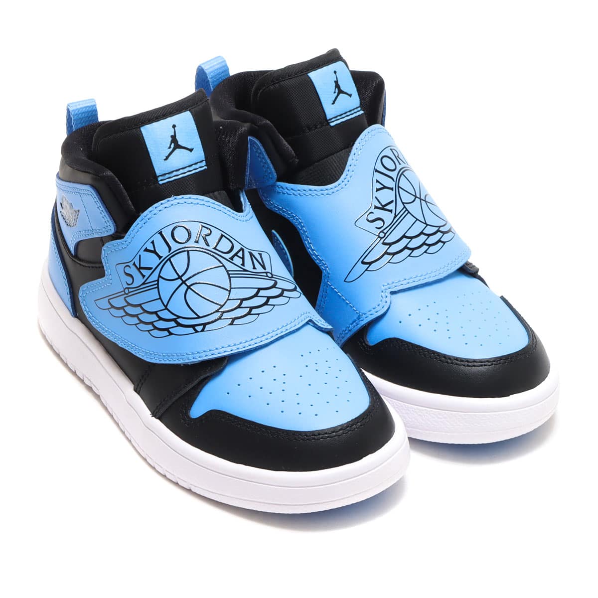 JORDAN BRAND SKY JORDAN 1 (PS) BLACK/UNIVERSITY BLUE-WHITE 22SU-I