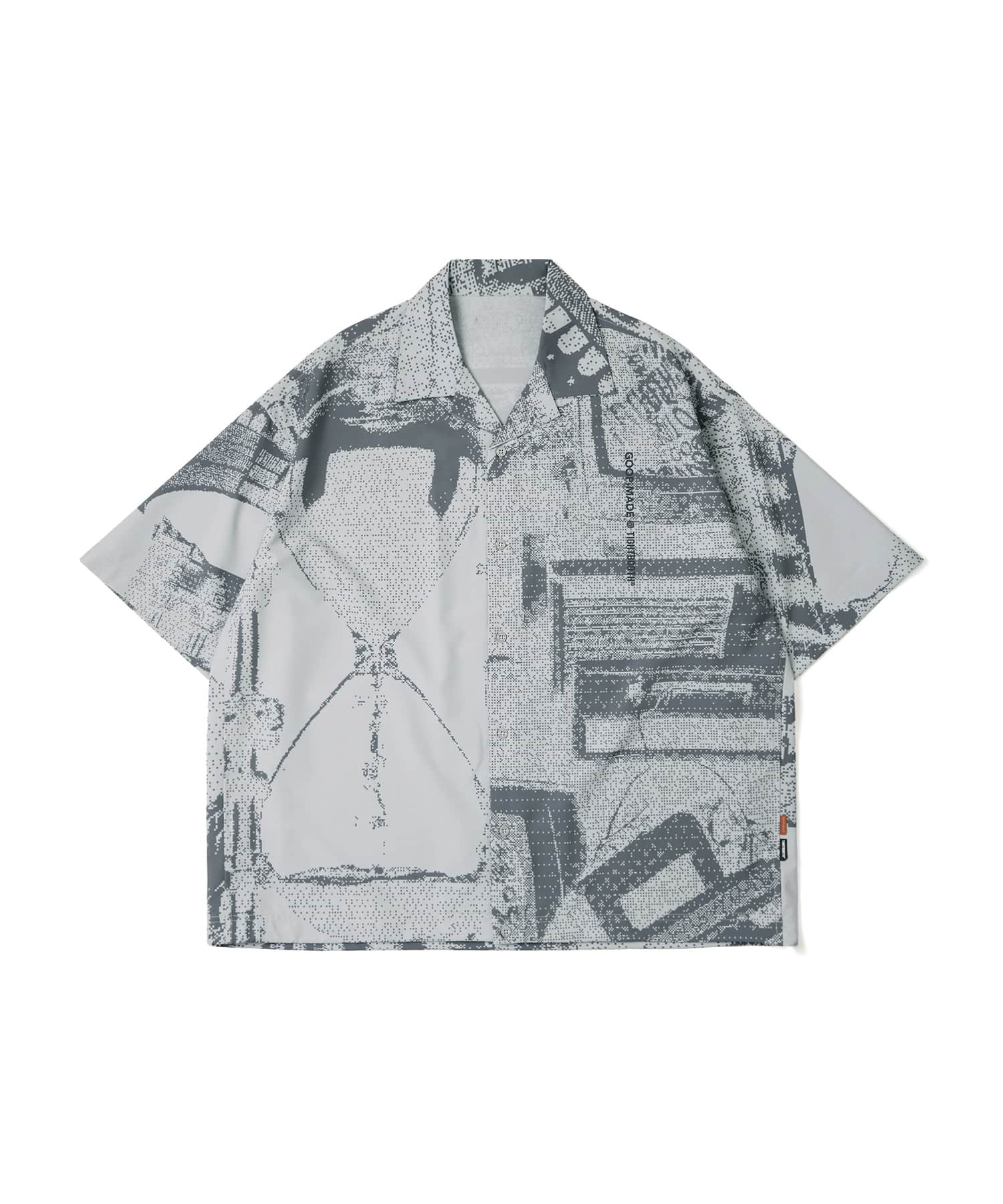 GOOPiMADE x TIGHTBOOTH Sand Riot Graphic Shirt GREY（グーピー