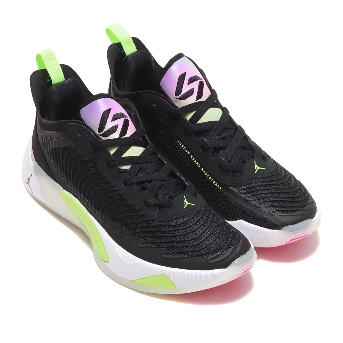 JORDAN BRAND JORDAN LUKA 1 PF BLACK/BLACK-LIME GLOW-GREEN GLOW