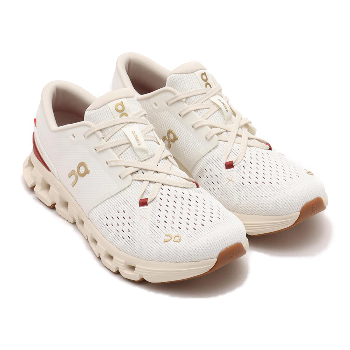 On Cloud X 4 M Ivory | Cream （オン クラウドエックス 4-アイボリー