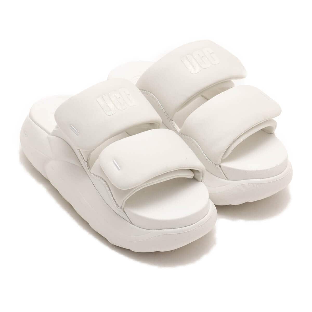 UGG LA ALTO STITCH WHITE 24SS-I（アグ ラ アルト ステッチ-ホワイト