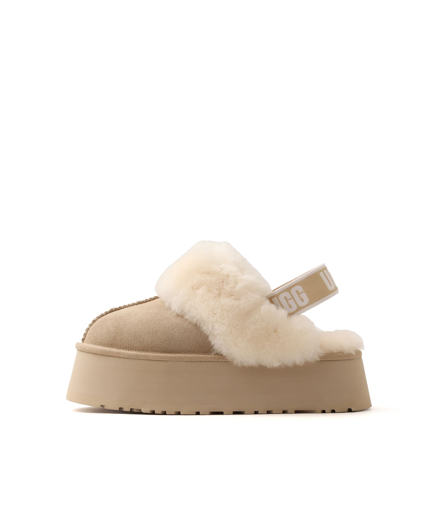 UGG W FUNKETTE MUSTARD SEED（アグ ファンケット-ベージュ） | atmos