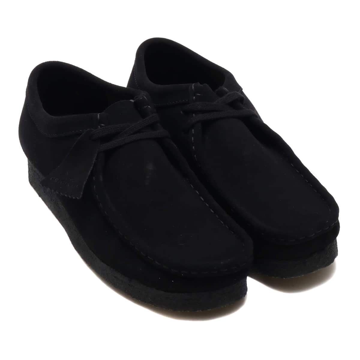Clarks Wallabee Black Sde BLACK 23FA-I（クラークス ワラビー