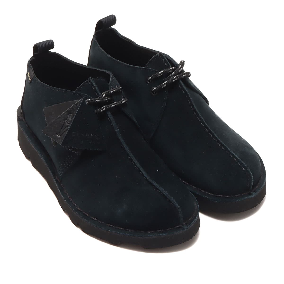 Clarks Desert Trek GTX Black Suede BLACK 23FA-I（クラークス