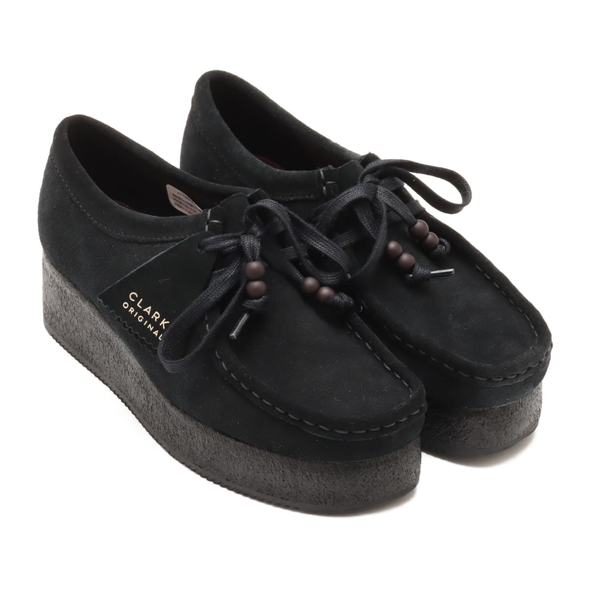 Clarks Wallacraft Bee Black Sde BLACK 24SP-I（クラークス ワラ