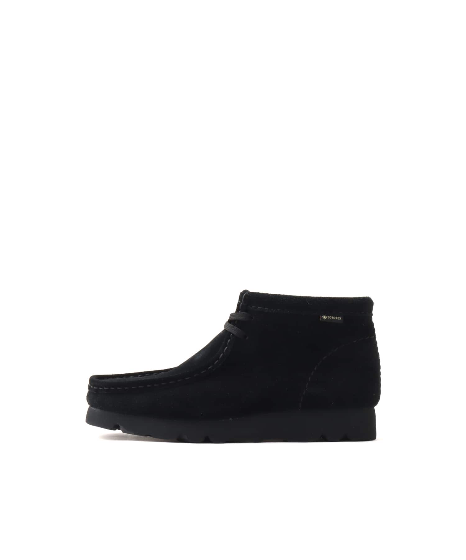CLARKS WallabeeBT.GTX Black Sde Black Sde （クラークス ワラビー