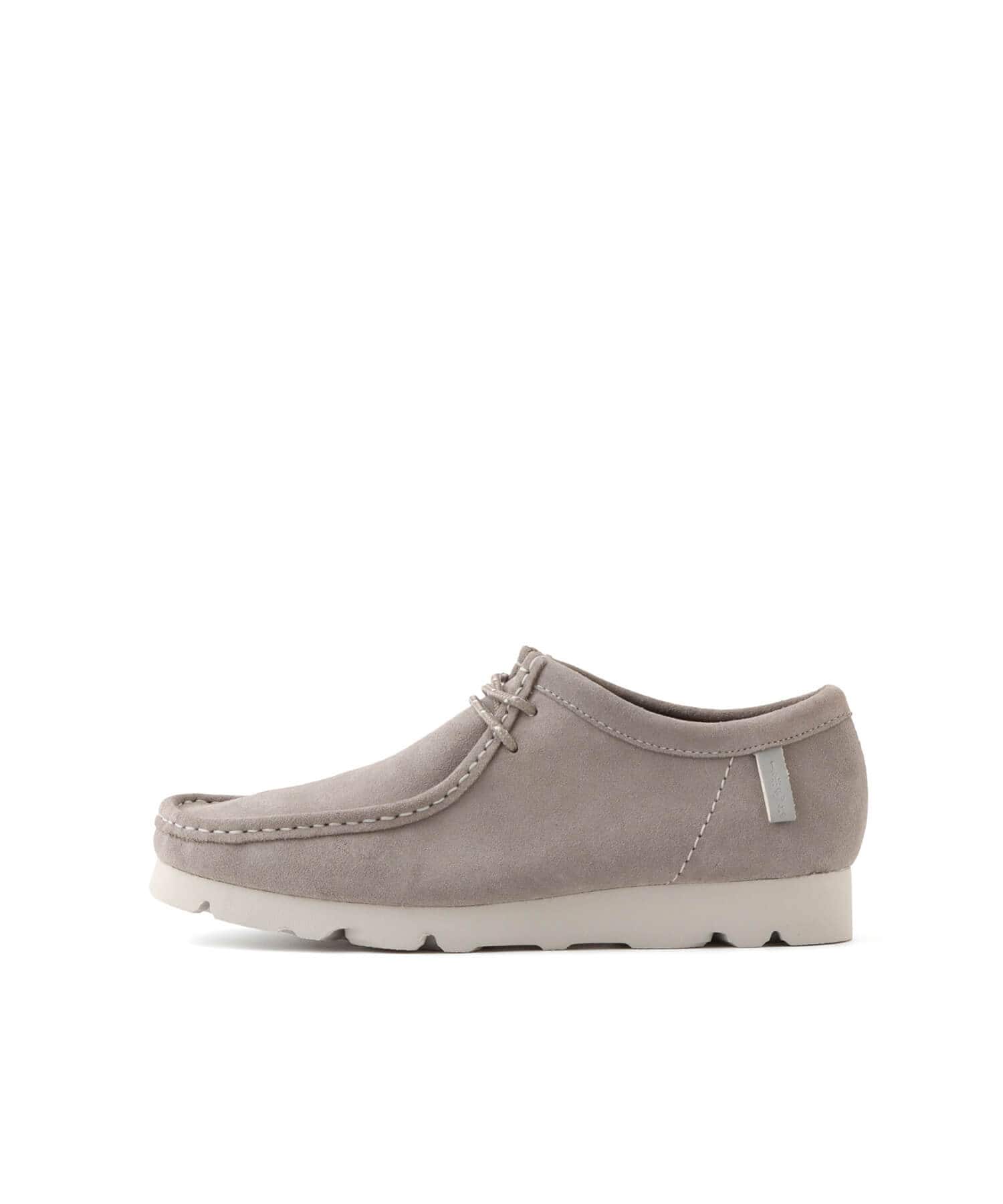 CLARKS Wallabee Grey Suede（クラークス ワラビー-グレー） | atmos