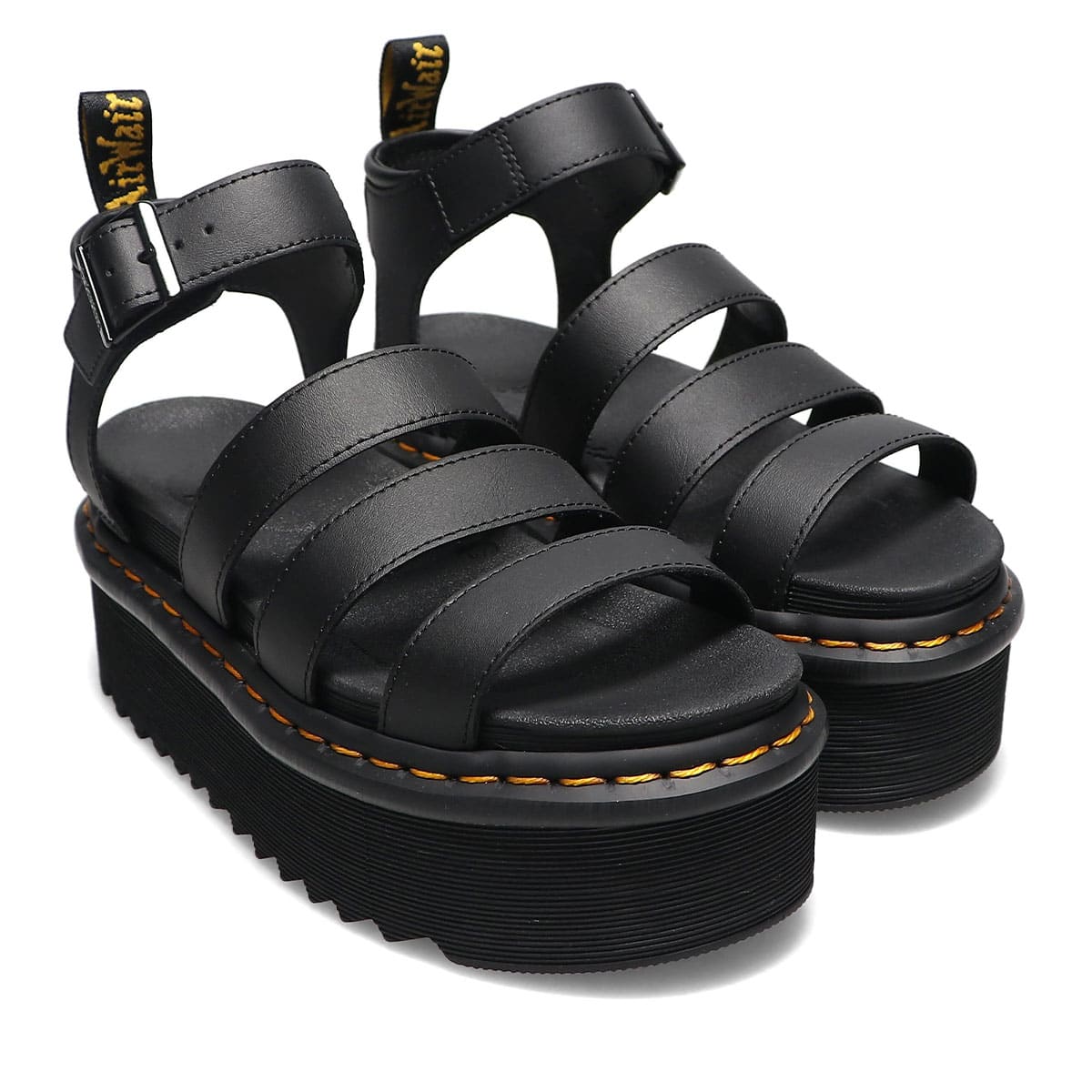 Dr.Martens QUAD ZEBRILUS BLAIRE QUAD BLACK HYDRO LEATHER BLACK