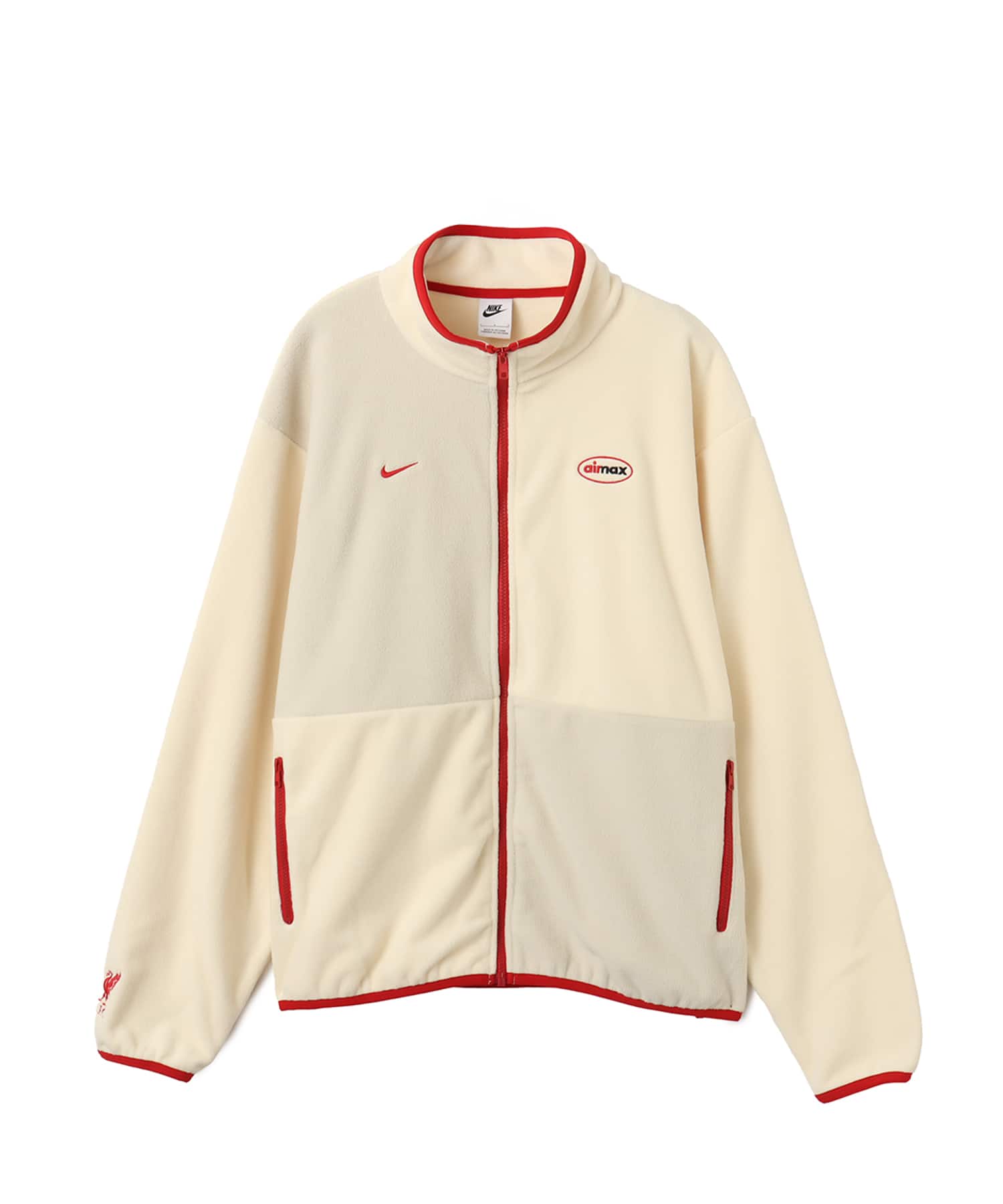 NIKE Liverpool FC M NK CLUB+ PLR JACKET DOT SE COCONUT MILK/LT