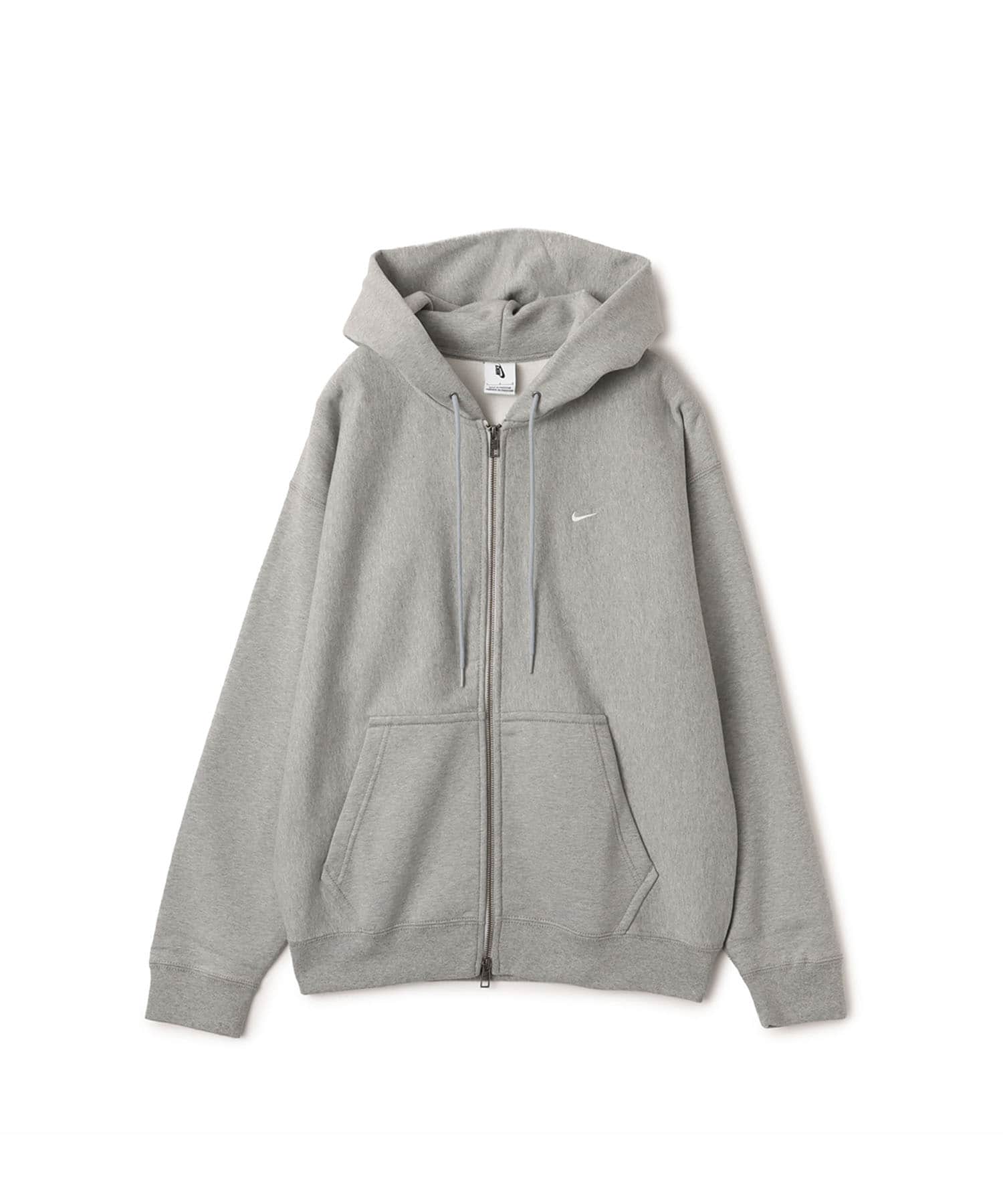 NIKE AS M NL SOLO SWSH BB FZ HOODIE GRAY（ナイキ NL ソロ