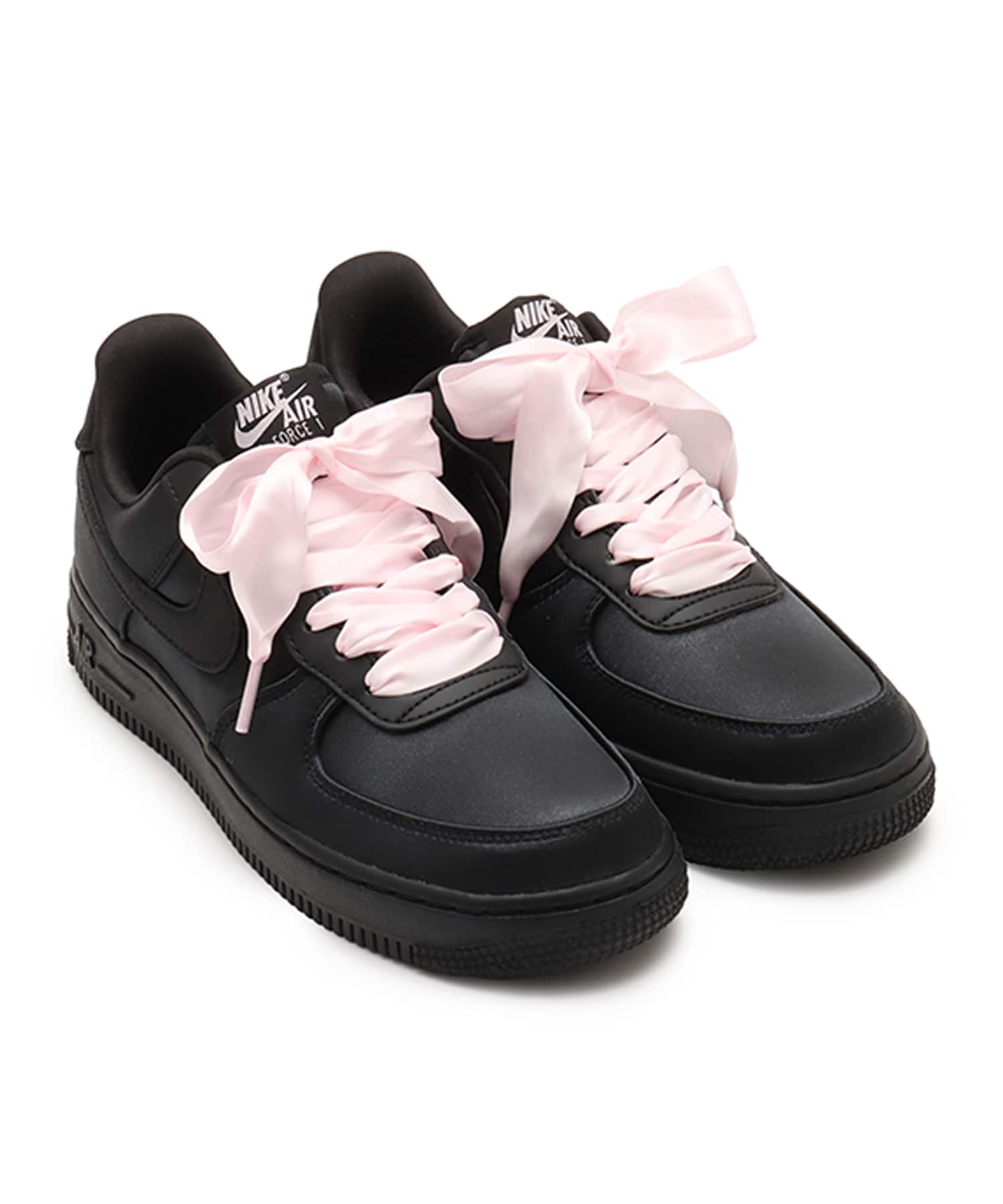 NIKE WMNS AIR FORCE 1 '07 LV8 BLACK/BLACK-PINK ICE（ナイキ