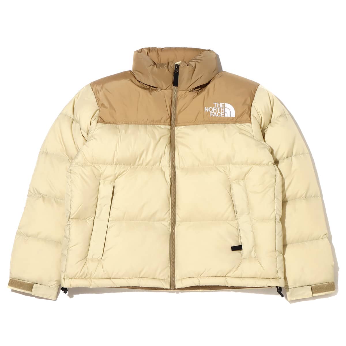 THE NORTH FACE SHORT NUPTSE JACKET (LADIES) ケルプタン×グラベル