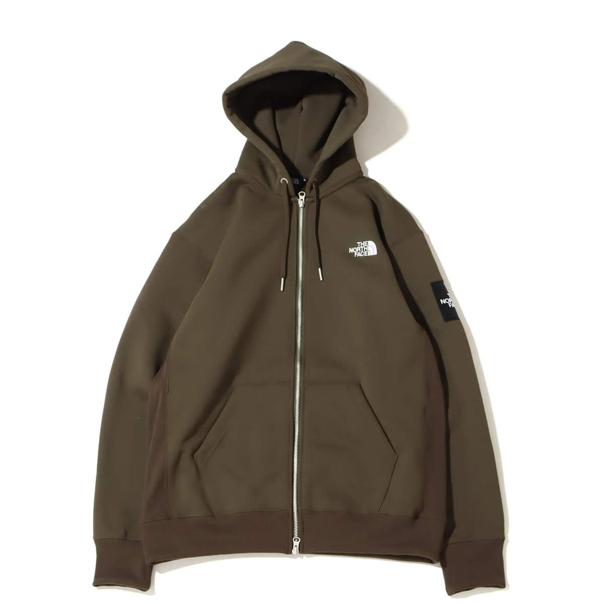 THE NORTH FACE SQUARE LOGO FULL ZIP ニュートープ 22FW-I（ザ