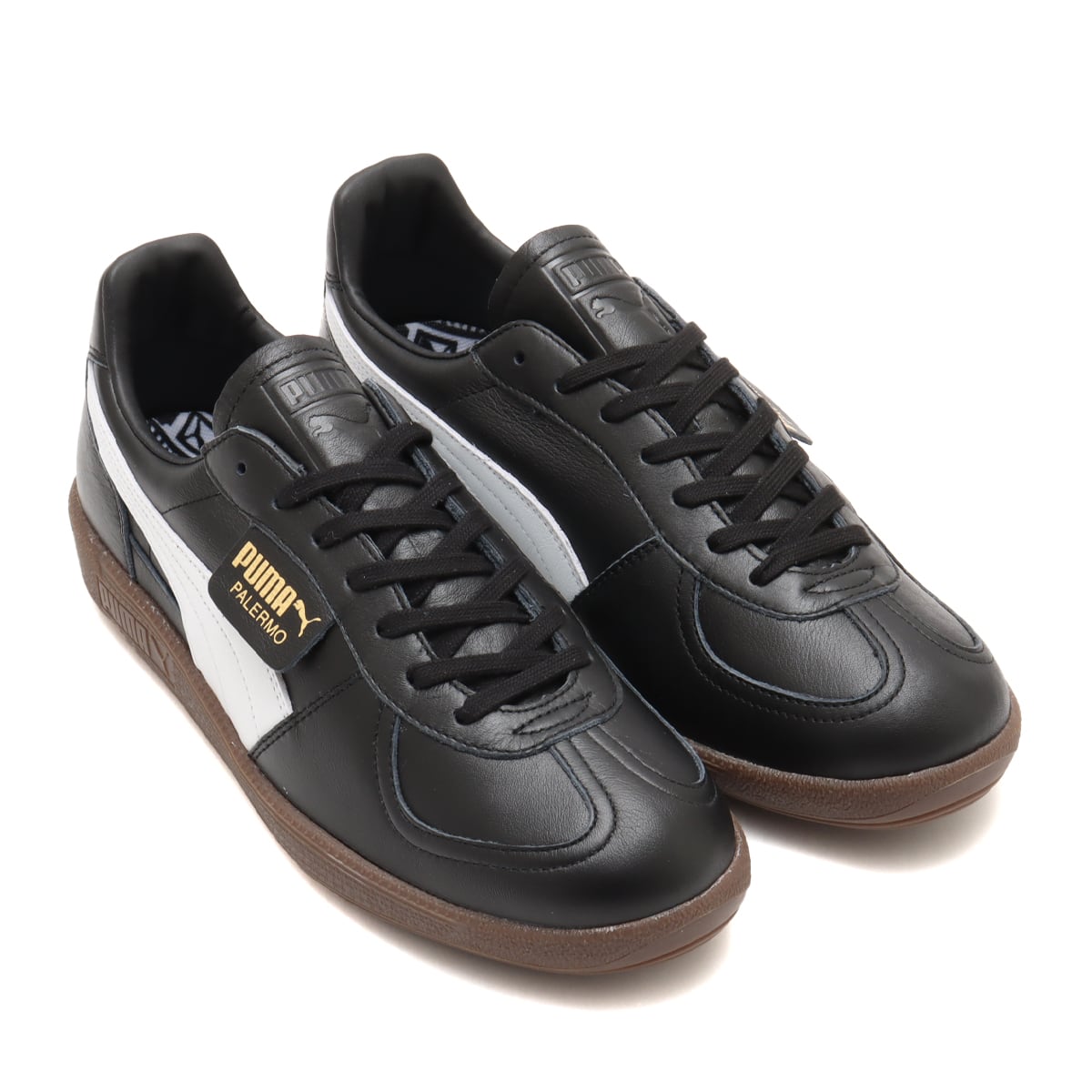 PUMA PALERMO WIDE LACE SD PUMA BLACK-PUMA WHITE-PUMA T （プーマ