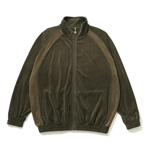 KEBOZ VELOUR TRACK JACKET BLACK 23FA-I（ケボズ ベロア トラック