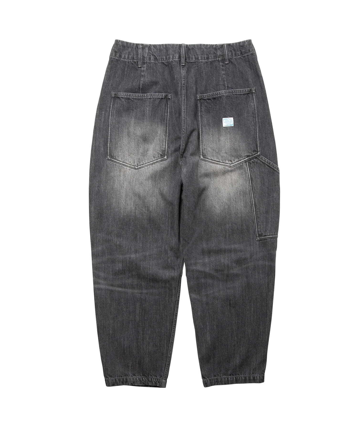 LIBERAIDERS DENIM SARROUEL PANTS BLACK（リベレイダース デニム