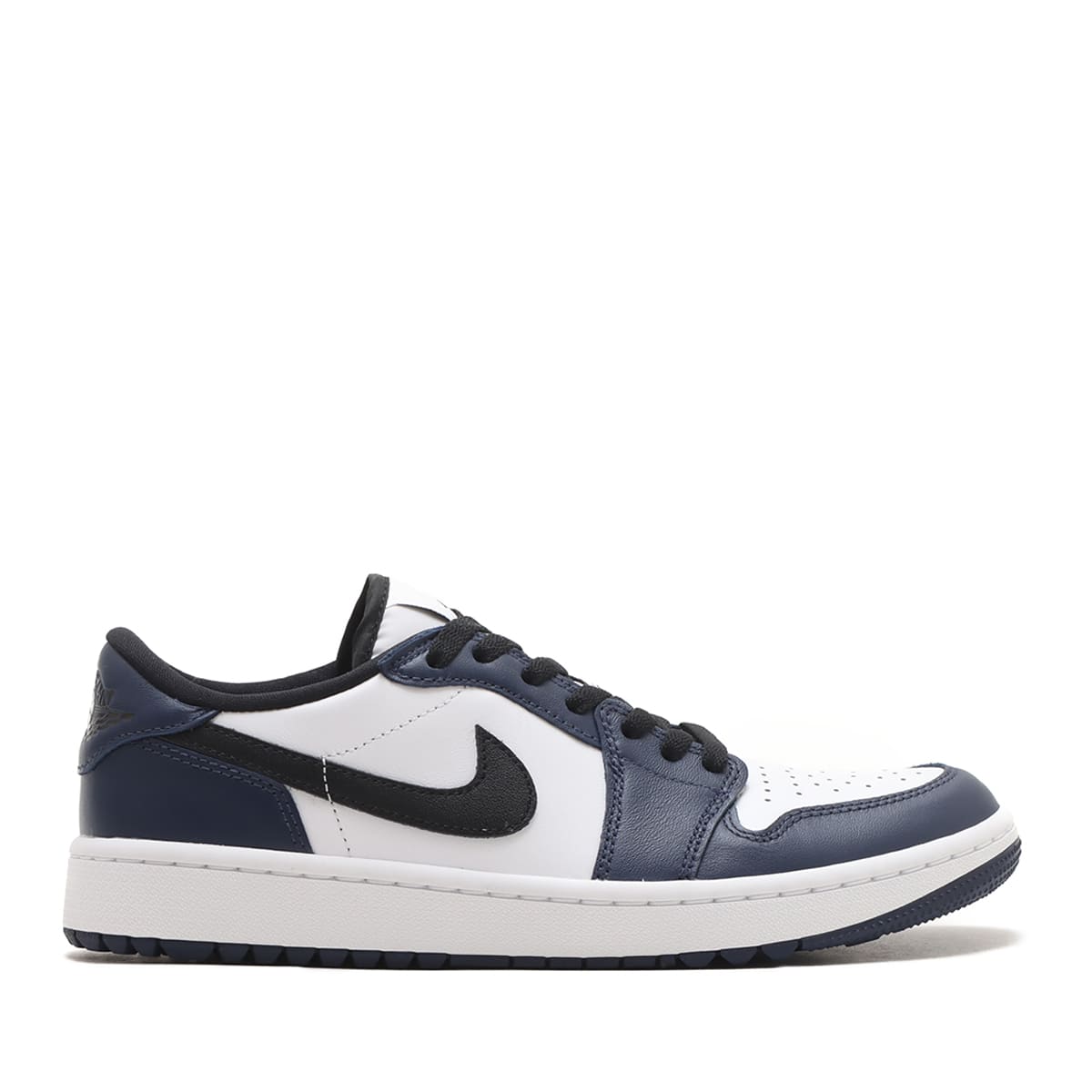JORDAN BRAND AIR JORDAN 1 LOW G WHITE/BLACK-MIDNIGHT NAVY