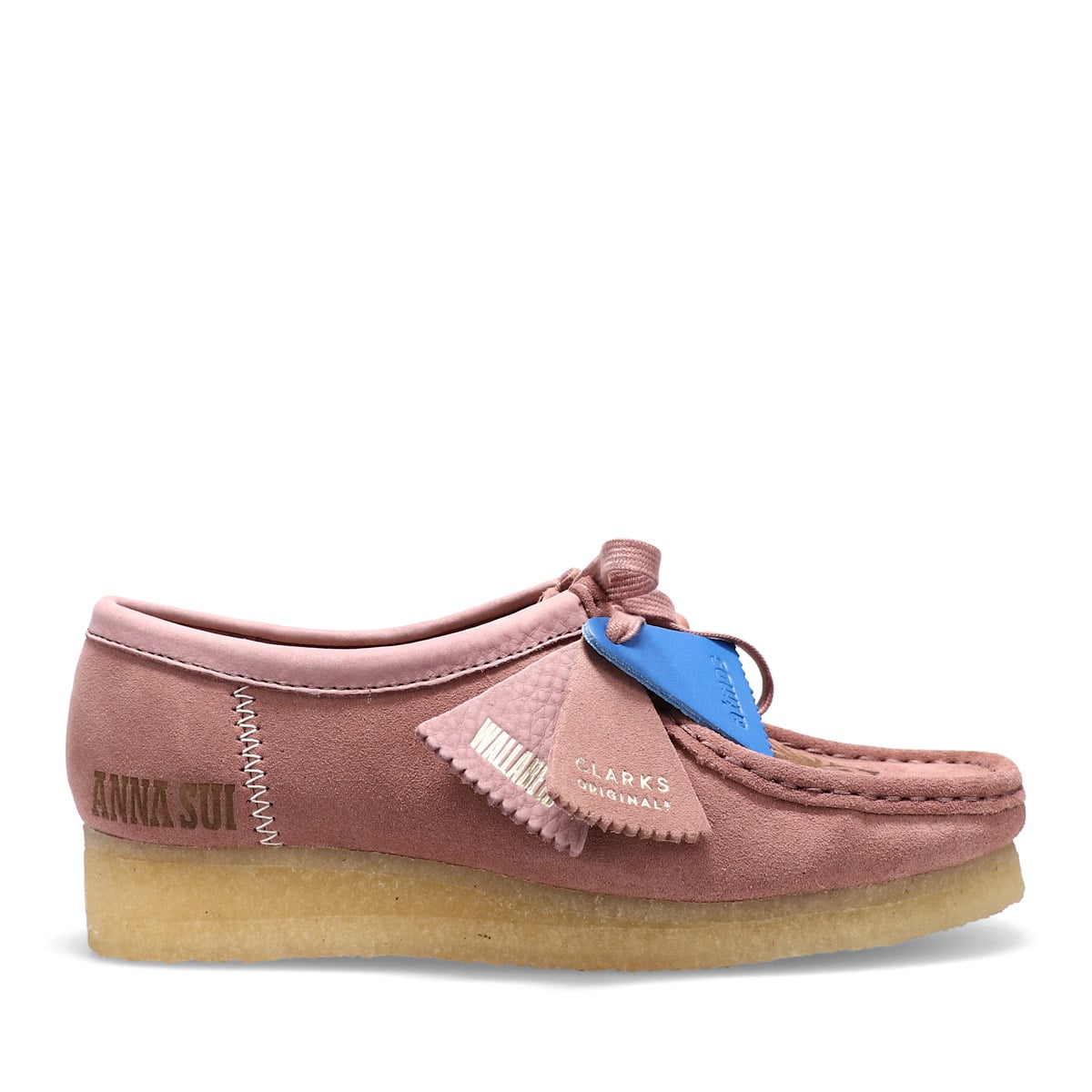 Clarks Wmns Wallabee ANNA SUI atmos Dusty Pink（クラークス