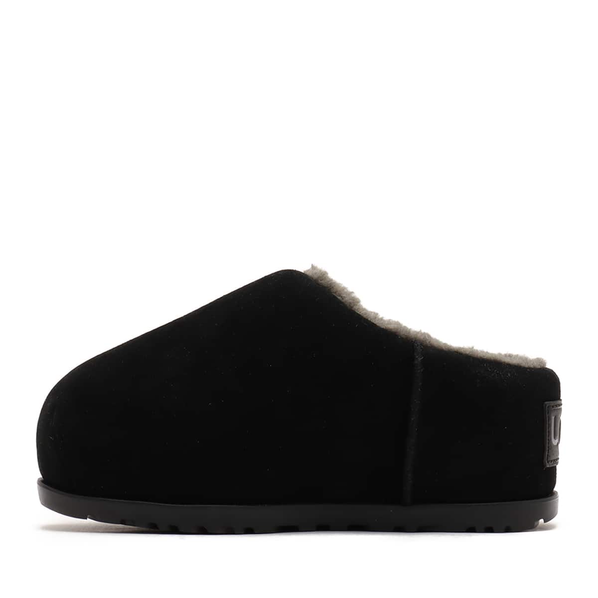 UGG W PUMPED SLIDE BLACK （アグ パンプド スライド-ブラック