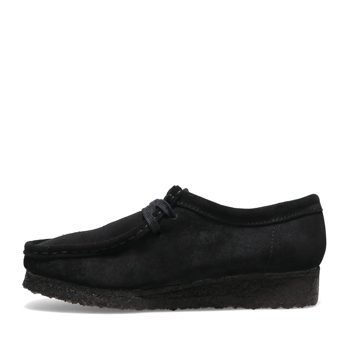 Clarks Wallabee. Black Sde BLACK 23FA-I（クラークス ワラビー