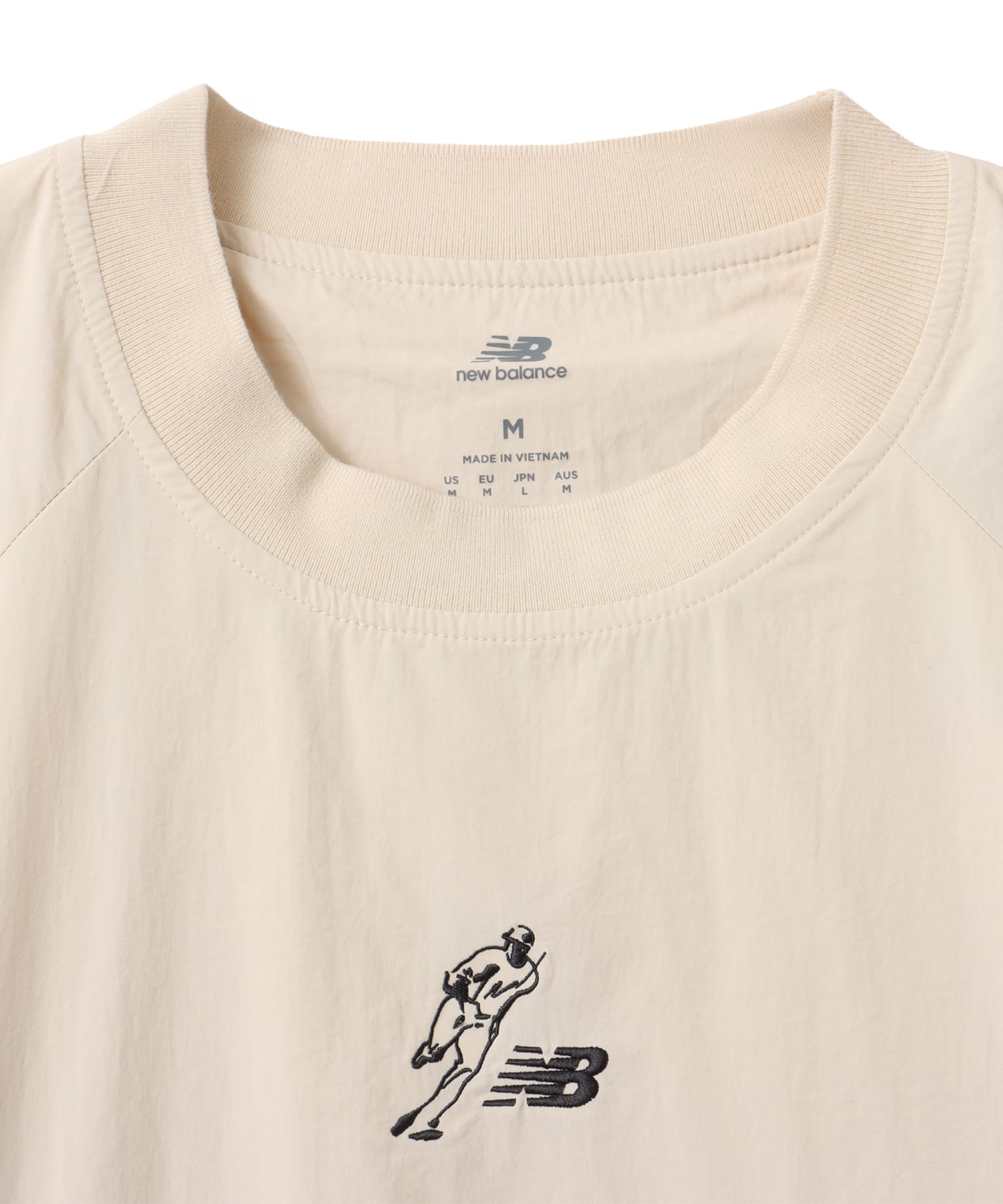 New Balance 大谷翔平 WOVEN SHORT SLEEVE TOP ビスク（ニューバランス