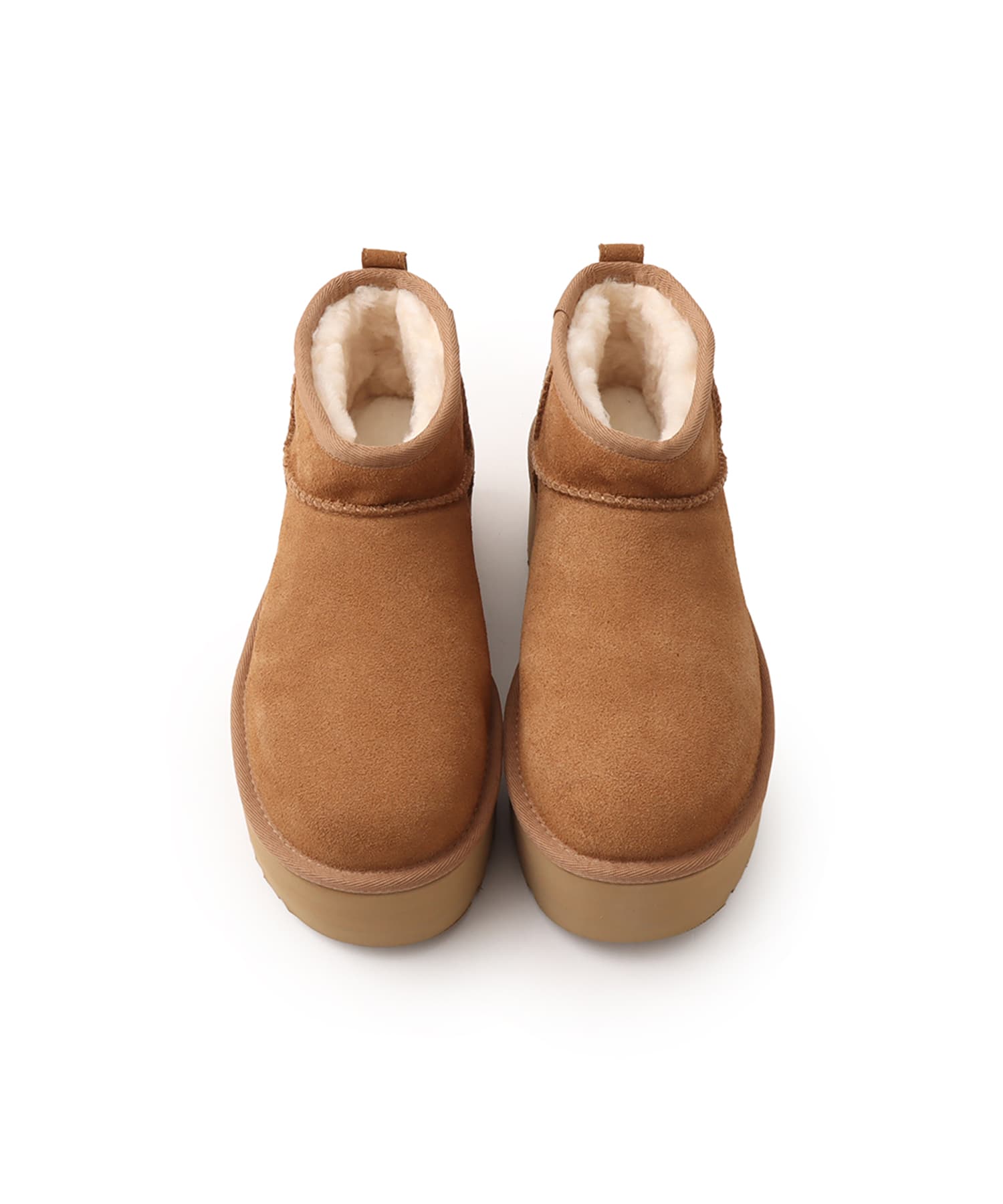UGG W CLASSIC ULTRA MINI PLATFORM CHESTNUT（アグ クラッシック