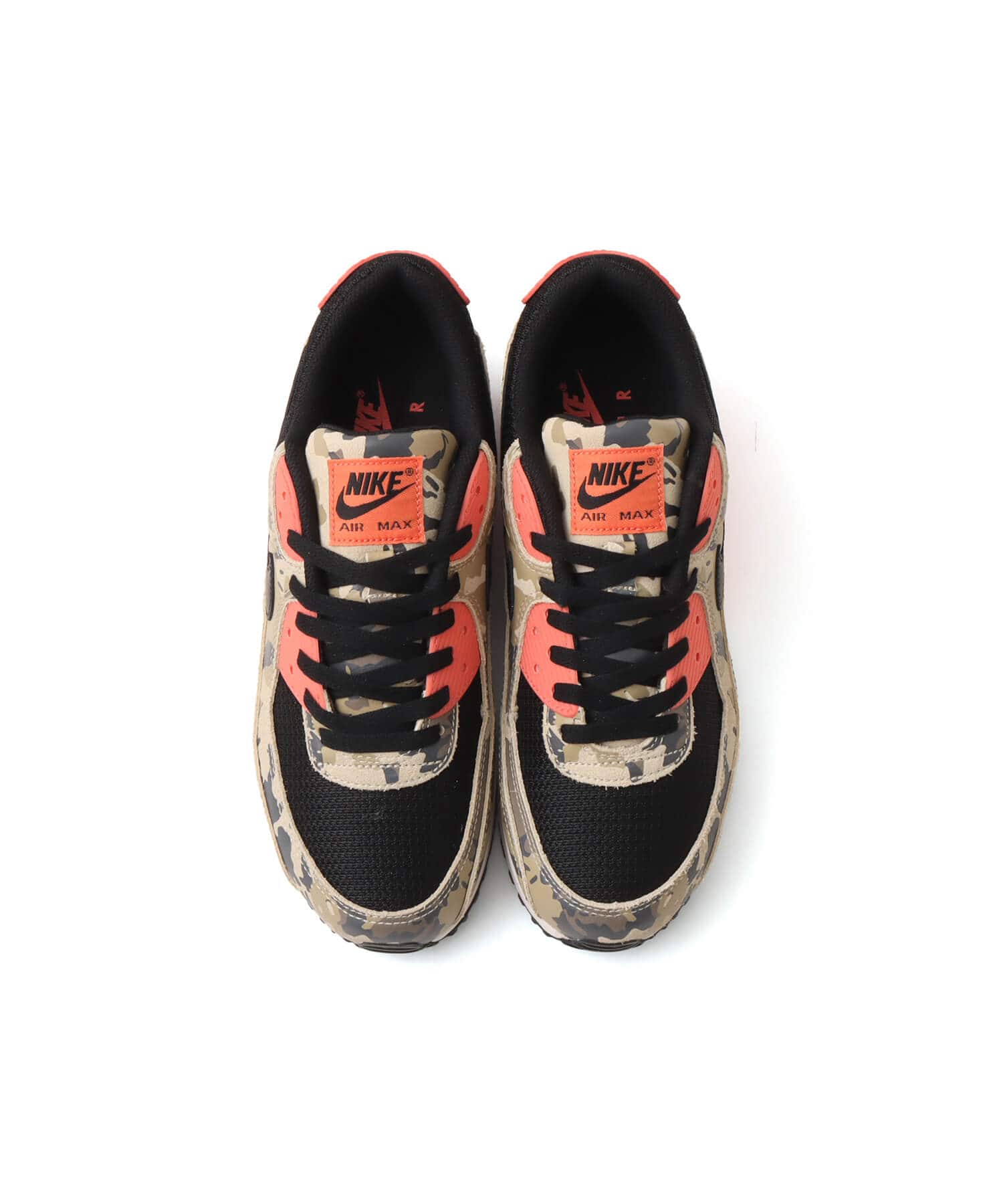 NIKE AIR MAX 90 PRM LT KHAKI/BLACK-MAGIC EMBER-MINK BROWN（ナイキ