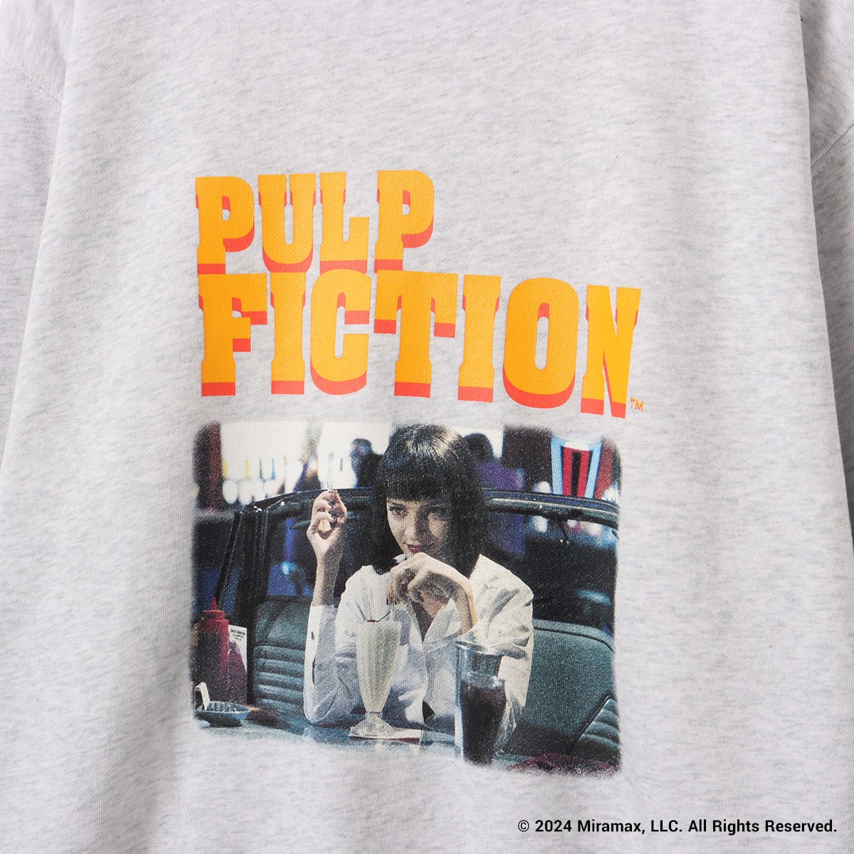 GOOD ROCK SPEED x atmos PULP FICTION Sweatshirt GRAY （グッド