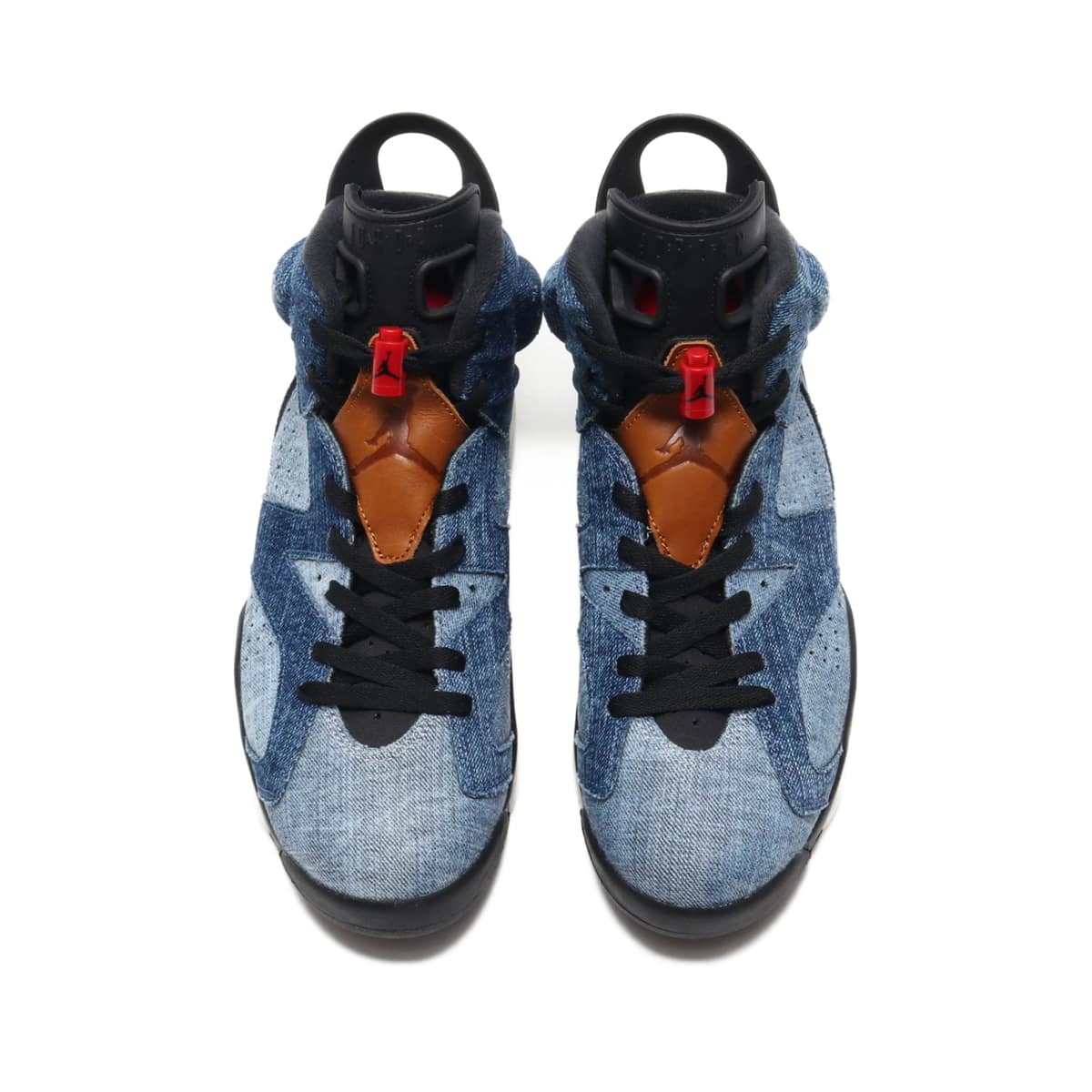 JORDAN BRAND AIR JORDAN 6 RETRO WASHED DENIM/BLACK-SAIL-VARSITY